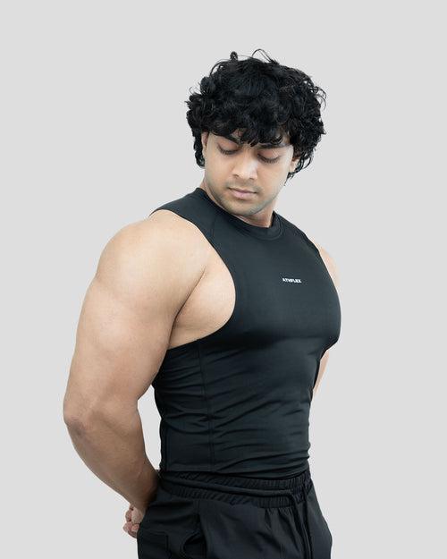 Ace compression Tank  (Black)