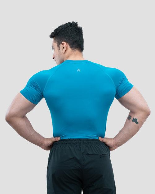 Edge Compression T-shirt (Scuba Blue)