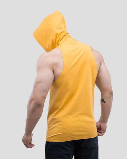 Training Sleeveless Hoodie (Yellow)