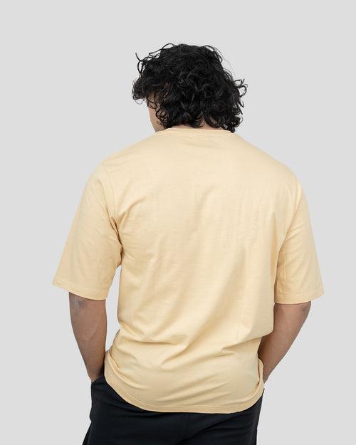 Essential  Oversize T-Shirt (Almond Cream)