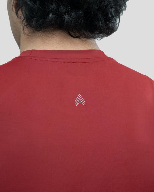 Ace compression Tank  (Maroon)