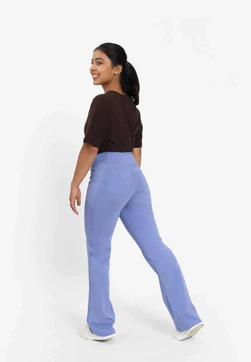 Groove-In Cotton Flare Pants Tall