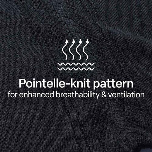 At-Ease Cotton Knit Pointelle Top