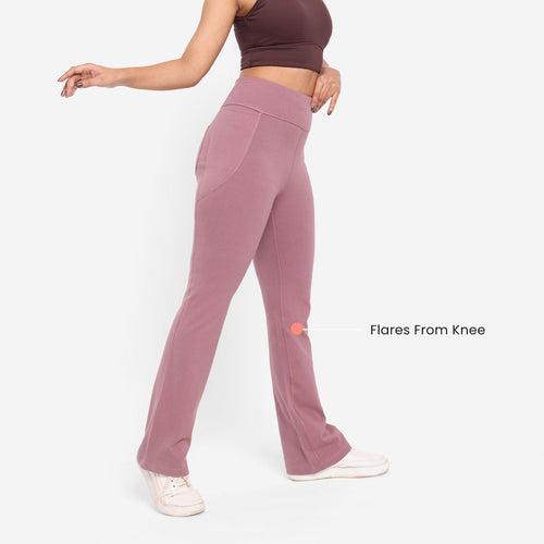 Groove-In Cotton Flare Pants Tall