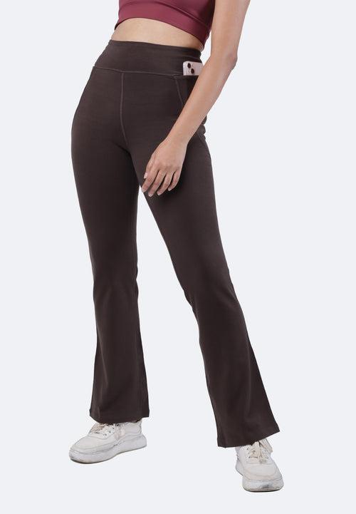 Groove-In Cotton Flare Pants Tall