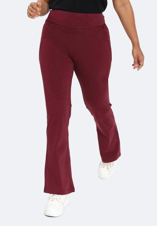 Groove-In Cotton Flare Pants