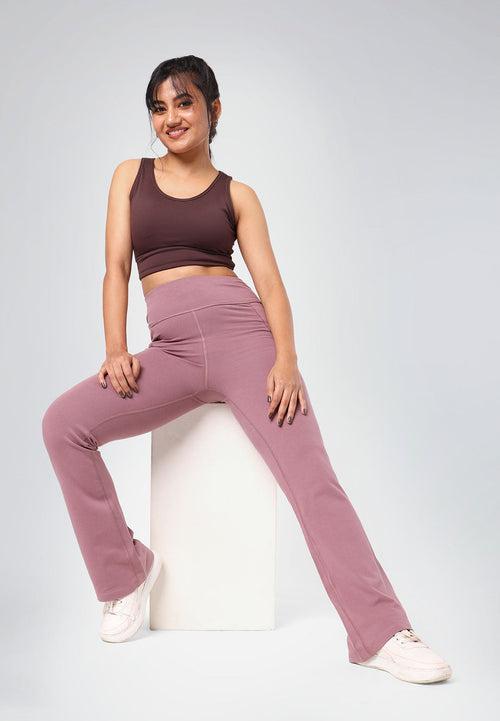 Groove-In Cotton Flare Pants Tall