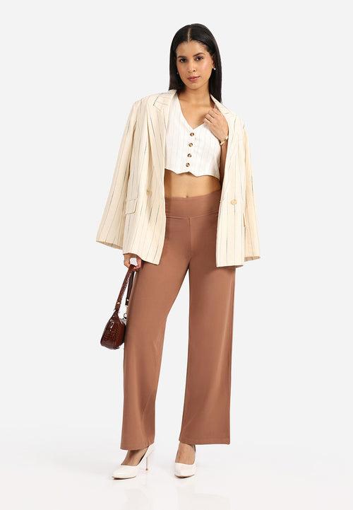 AM:PM Cotton Wide Legged Pants - Lite