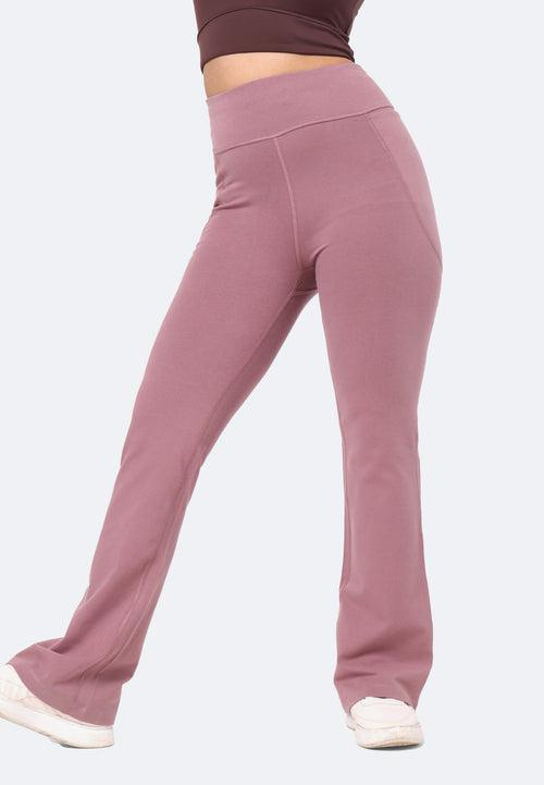 Groove-In Cotton Flare Pants