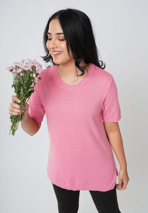 The At-Ease Cotton Knit Top