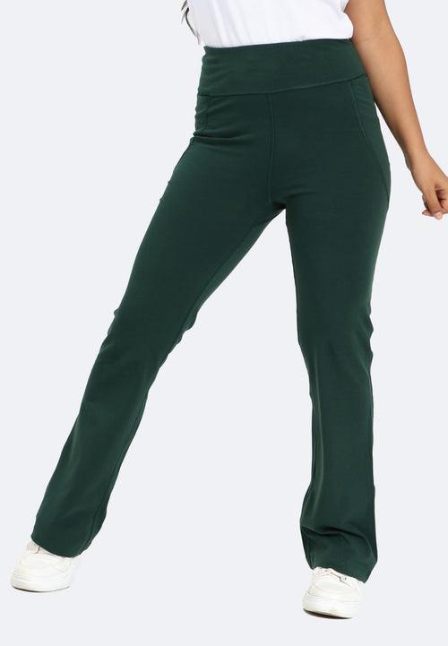 Groove-In Cotton Flare Pants Tall