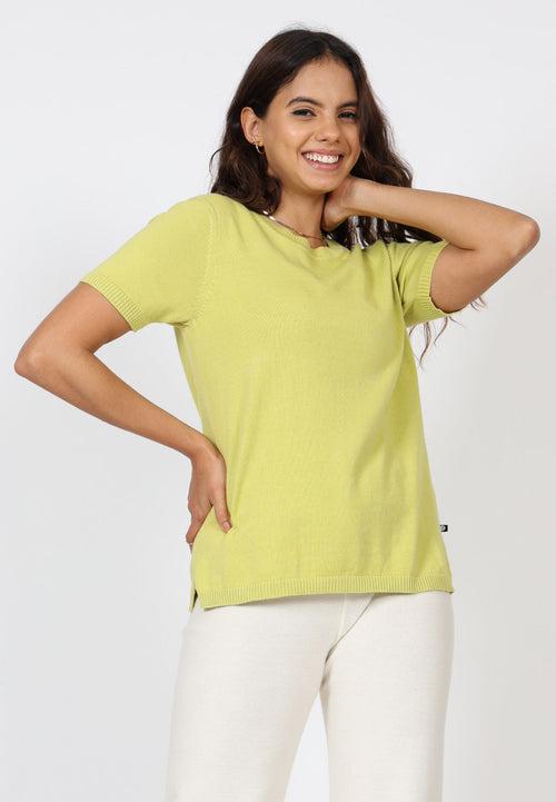 The At-Ease Cotton Knit Top