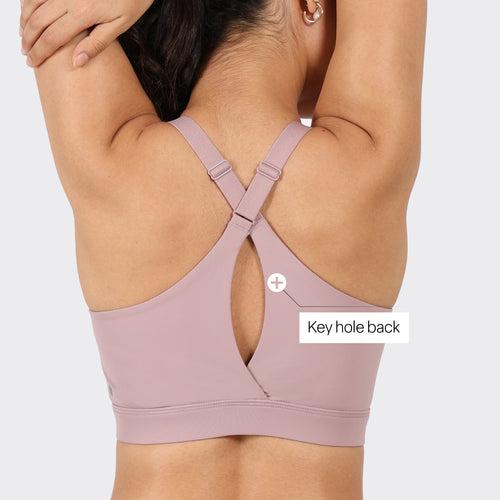 Zip-Up Sports Bra