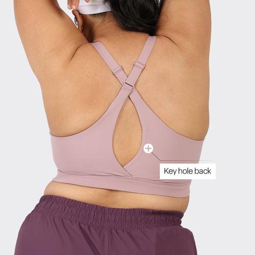 Zip-Up Sports Bra