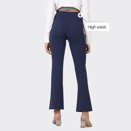 Groove-In Cotton Flare Pants