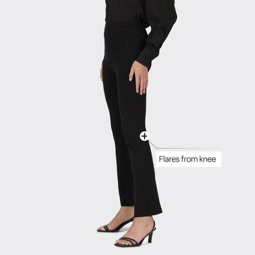 Groove-In Cotton Flare Pants