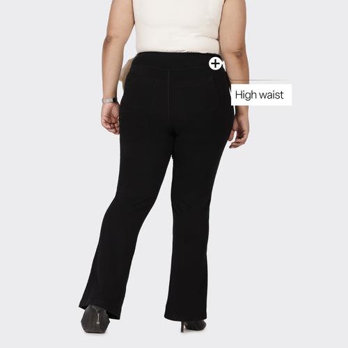 Groove-In Cotton Flare Pants Tall