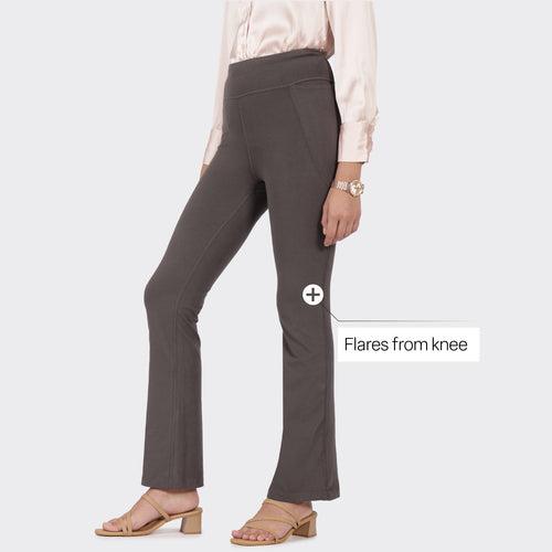 Groove-In Cotton Flare Pants