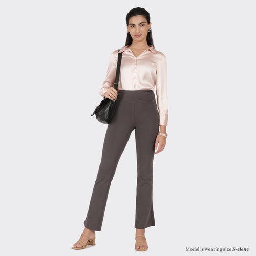 Groove-In Cotton Flare Pants