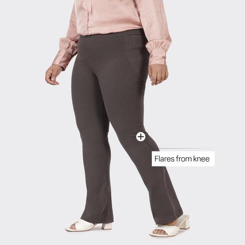 Groove-In Cotton Flare Pants Tall