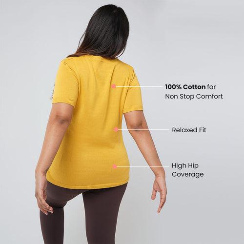 The At-Ease Cotton Knit Top