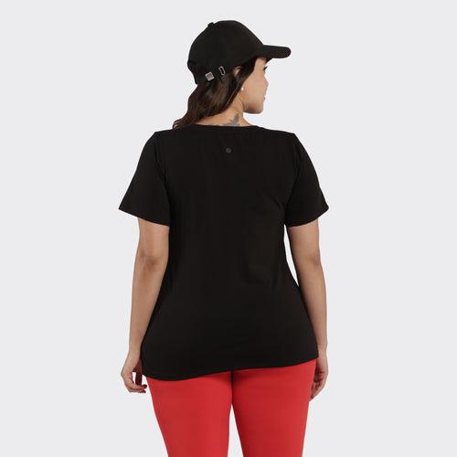 Last Tee - V Neck Half Sleeves