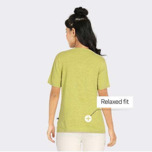 At-Ease Cotton Knit Top