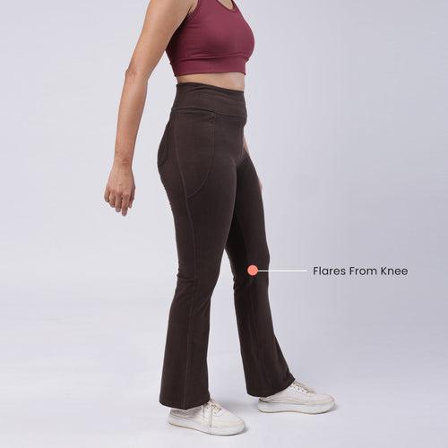 Groove-In Cotton Flare Pants Tall