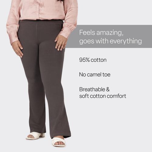 Groove-In Cotton Flare Pants