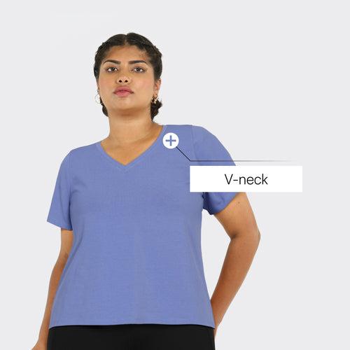 Last Tee - V Neck Half Sleeves