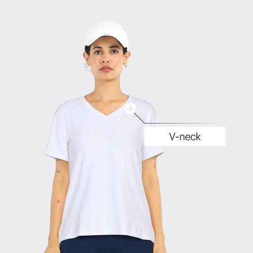 Last Tee - V Neck Half Sleeves