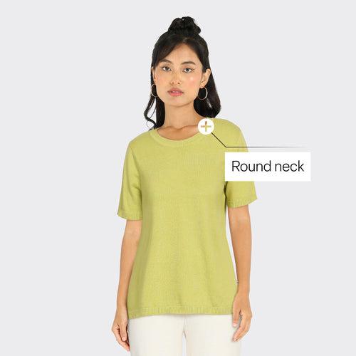 The At-Ease Cotton Knit Top