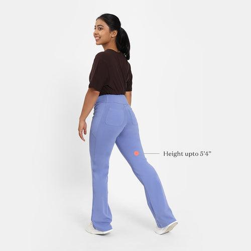 Groove-In Cotton Flare Pants Tall