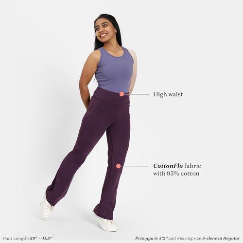 Groove-In Cotton Flare Pants