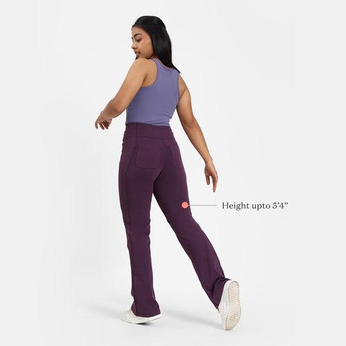 Groove-In Cotton Flare Pants