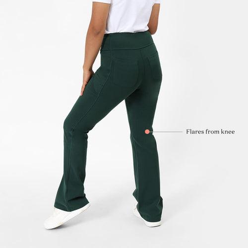 Groove-In Cotton Flare Pants Tall