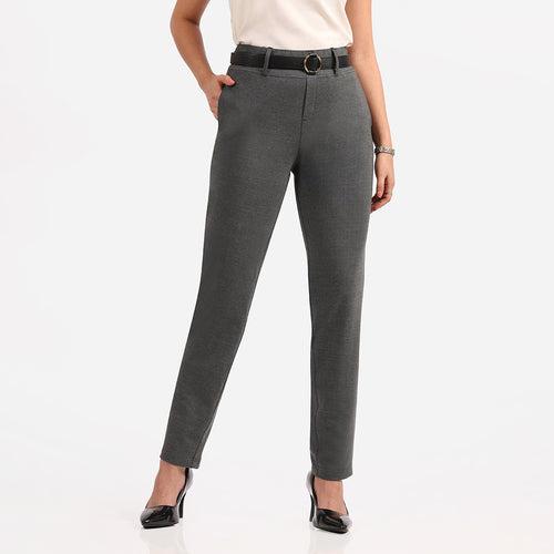 Work-To-Wine Twill Straight Pants