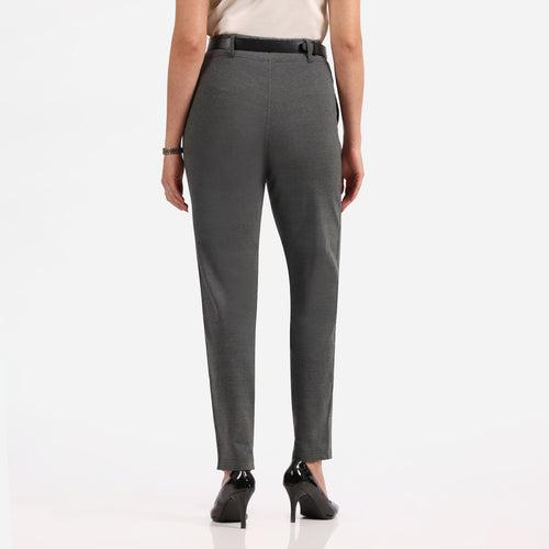 Work-To-Wine Twill Straight Pants