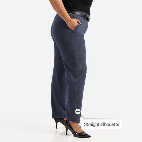 Work-To-Wine Twill Straight Pants