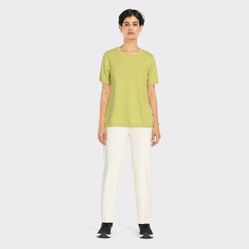 The At-Ease Cotton Knit Top