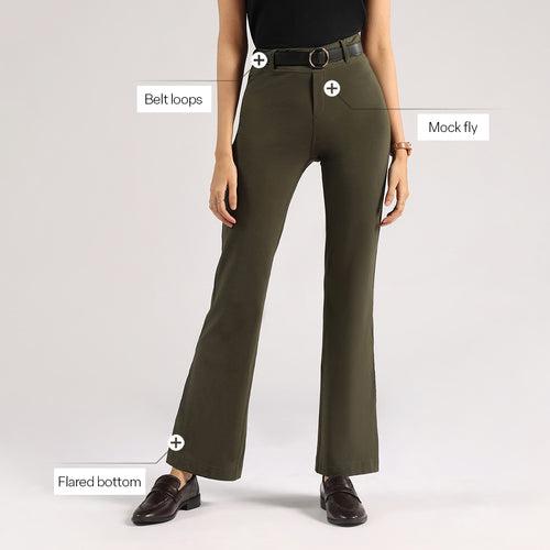 AM:PM Cotton Flare Pants - Lite