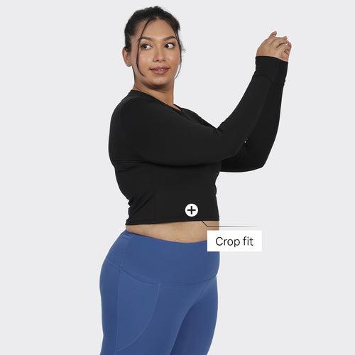 AeroCool™ Training - Crop Top Full Sleeves