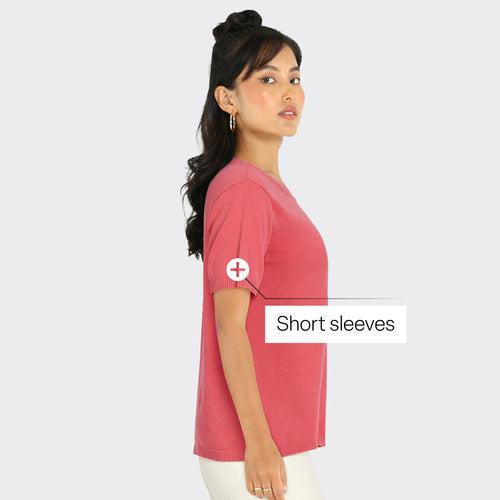 At-Ease Cotton Knit Top