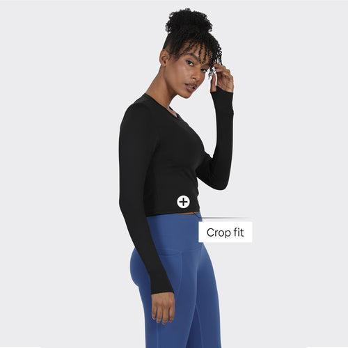 AeroCool™ Training - Crop Top Full Sleeves