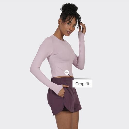 AeroCool™ Training - Crop Top Full Sleeves