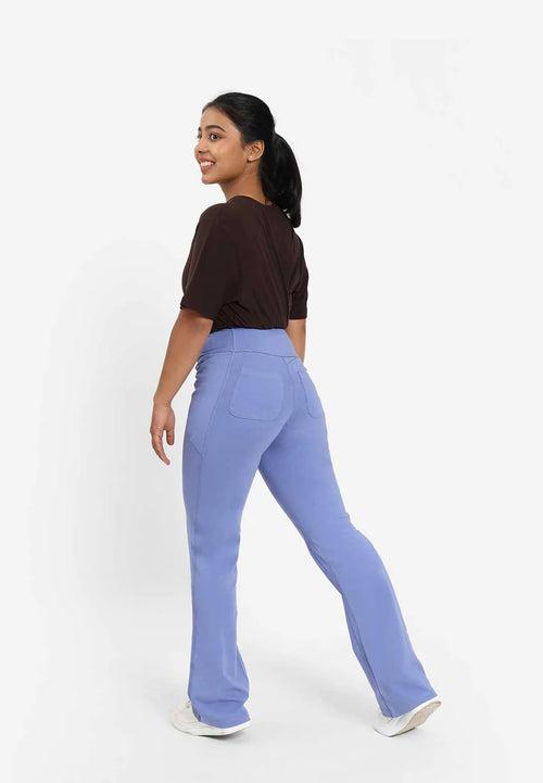 Groove-In Cotton Flare Pants