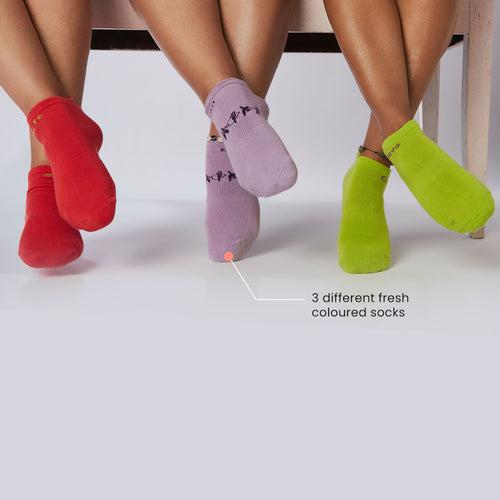 Active Cushioned Ankle Socks