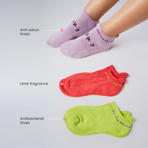 Active Cushioned Ankle Socks