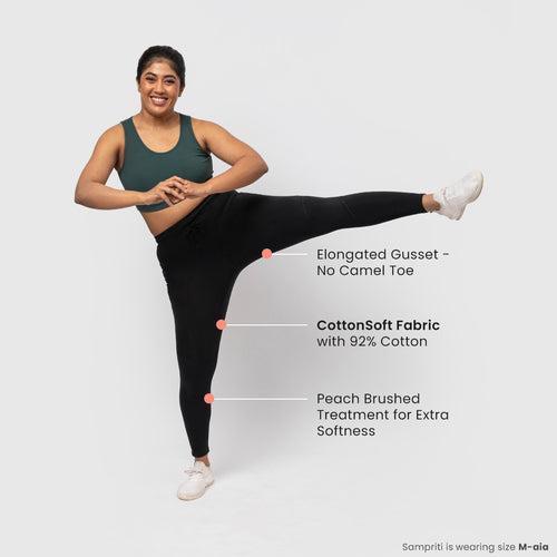 Move-Free Cotton Leggings