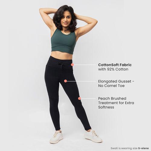 Move-Free Cotton Leggings